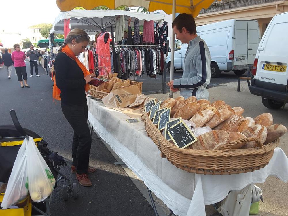 vente marché